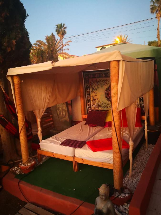 Flor De Loto Romantic Woodhouse Casita Camping Aguatona Buitenkant foto