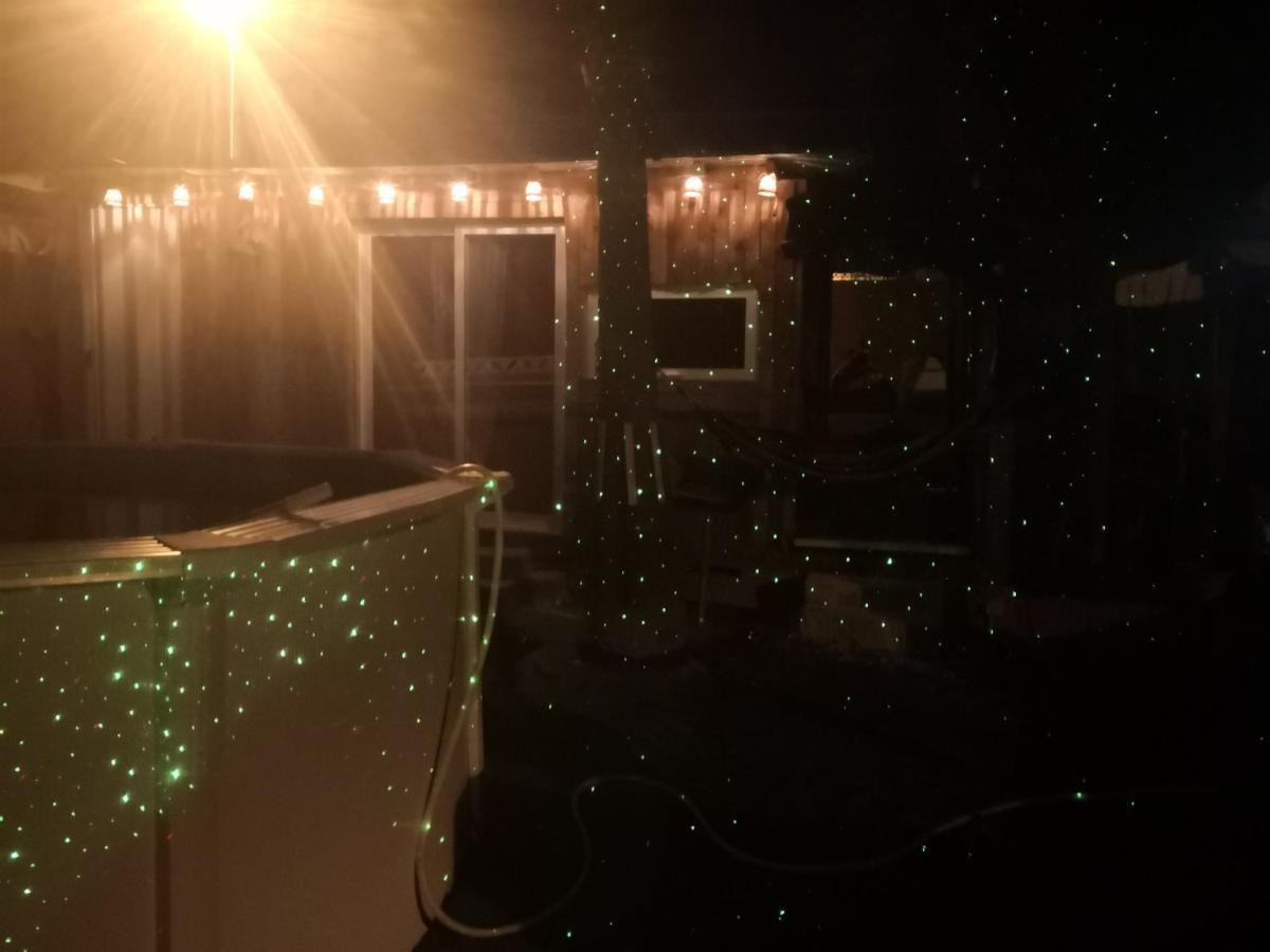 Flor De Loto Romantic Woodhouse Casita Camping Aguatona Buitenkant foto