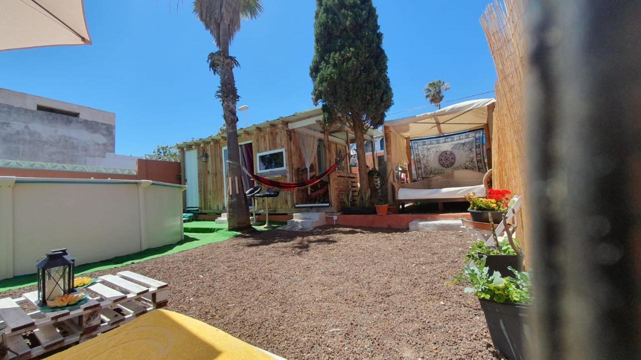 Flor De Loto Romantic Woodhouse Casita Camping Aguatona Buitenkant foto